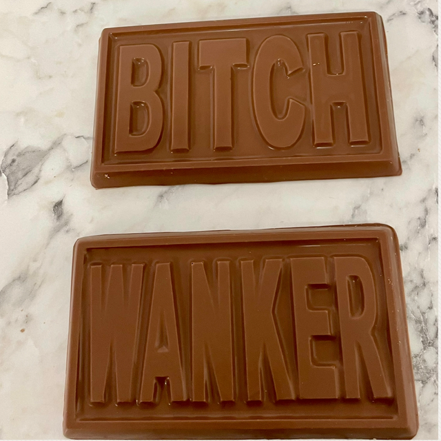 Rude Sweary Chocolate Bars