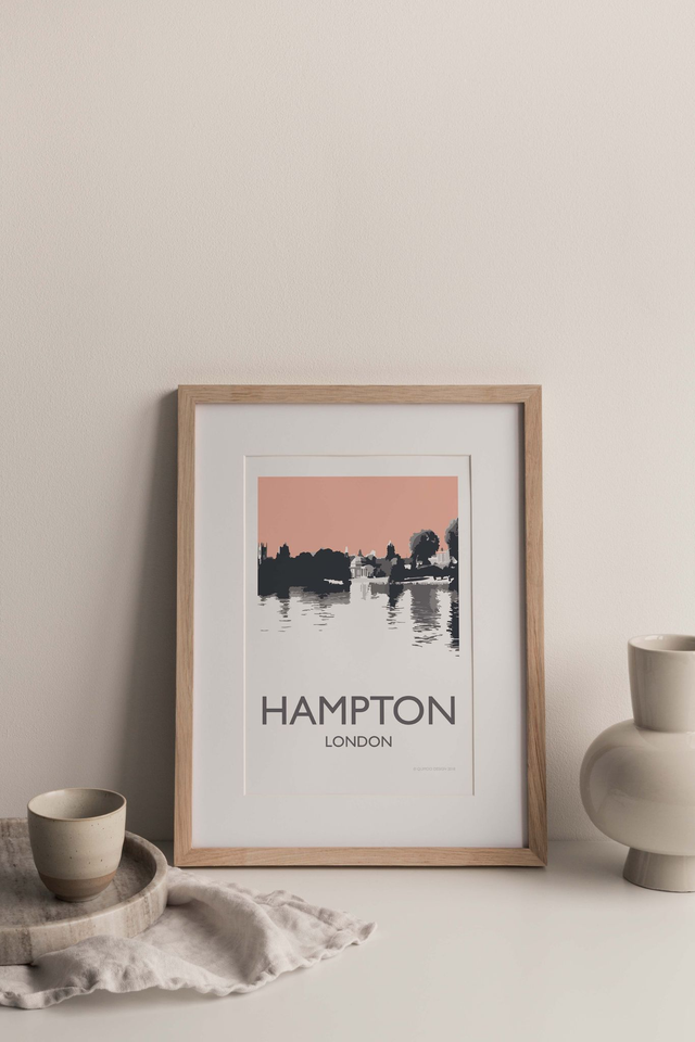 Hampton peach (unframed) 