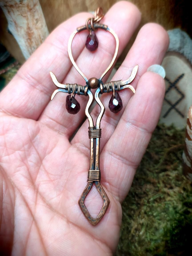 Pendentif "croix de ankh"