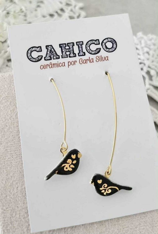 "Passarinhos" Brincos Compridos / Long Earings