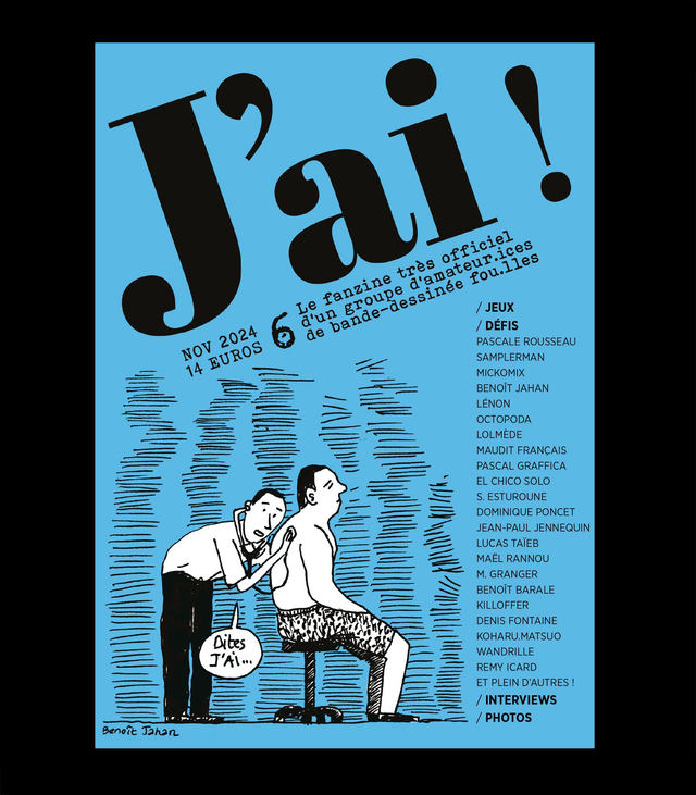 J'AI LE FANZINE NUMERO 6