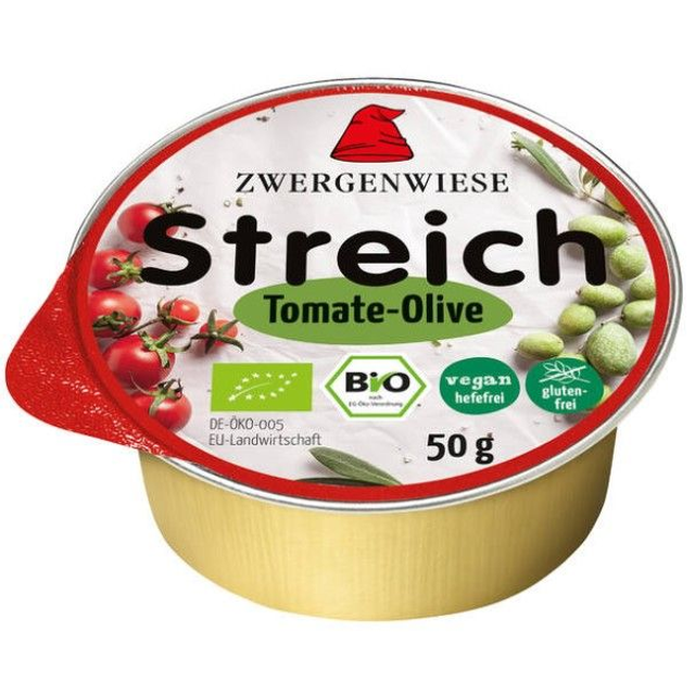Zwergenwiese kleiner Streich Tomate-Olive 50g Packung