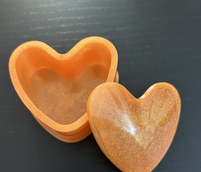 BOÎTE À BIJOUX EN RÉSINE 