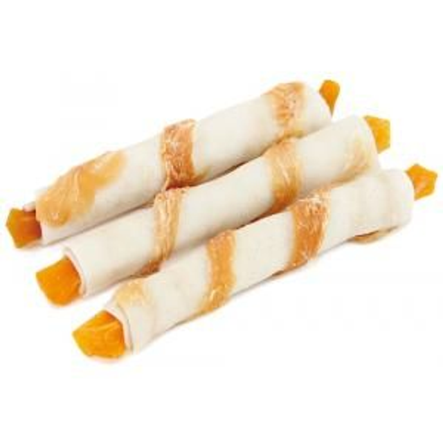 Booster Chew & Delicacy 3-in-1Kana-bataattikevytrulla 15cm 3kpl