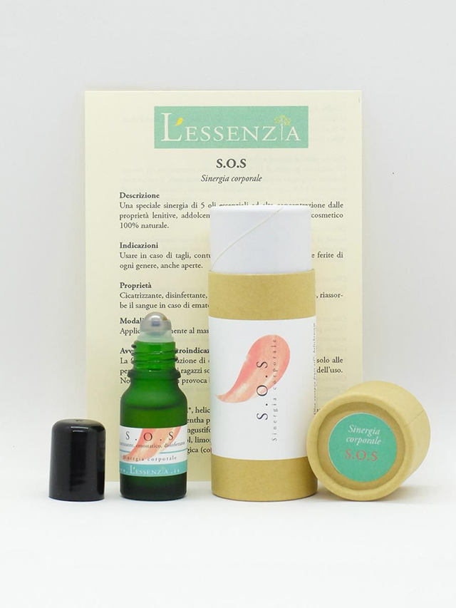 Sinergia S.O.S: Cicatrizzante e Disinfettante Pelle (10ml)