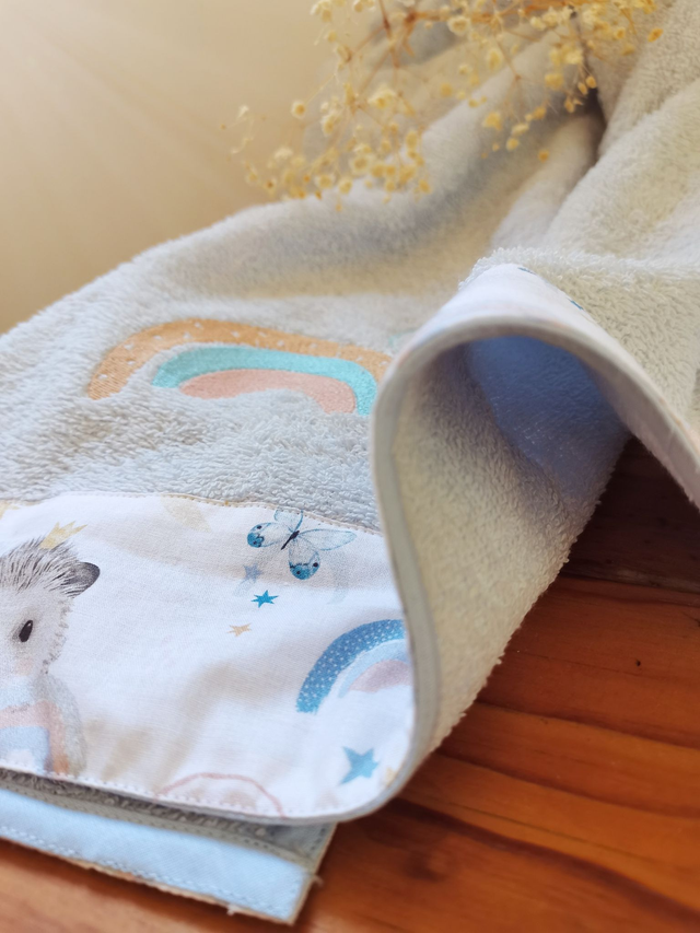 Drap de douche Moka Glacier Brodé