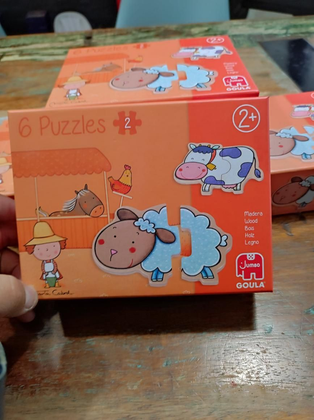 PUZZLES X6 BOIS GOULA