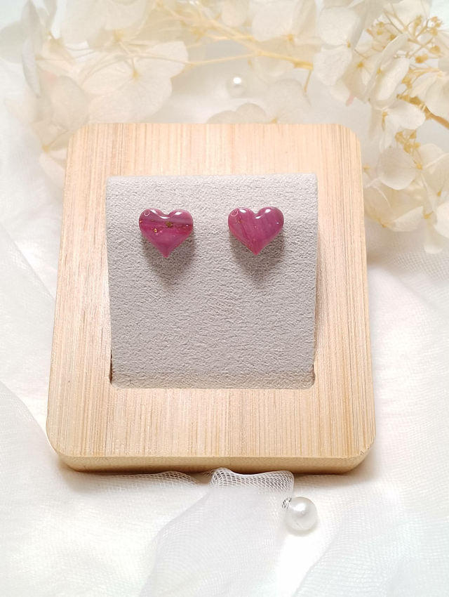 Boucles d'Oreilles "Douceur de Cœur"