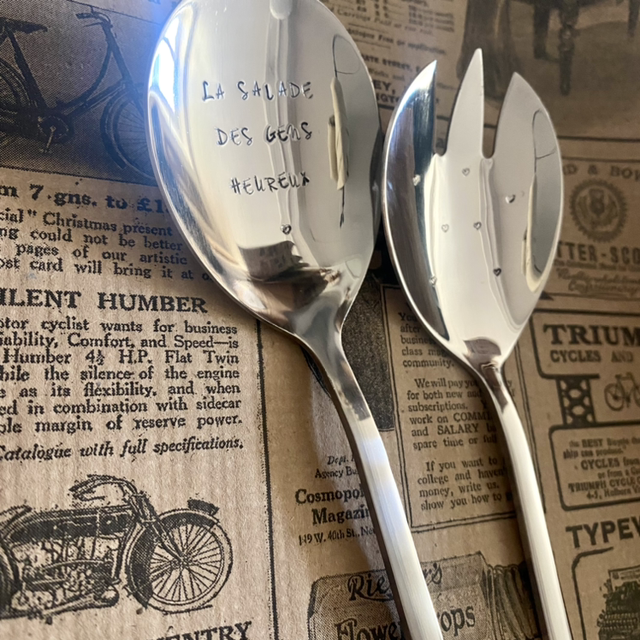 Couverts À Salade ACIER