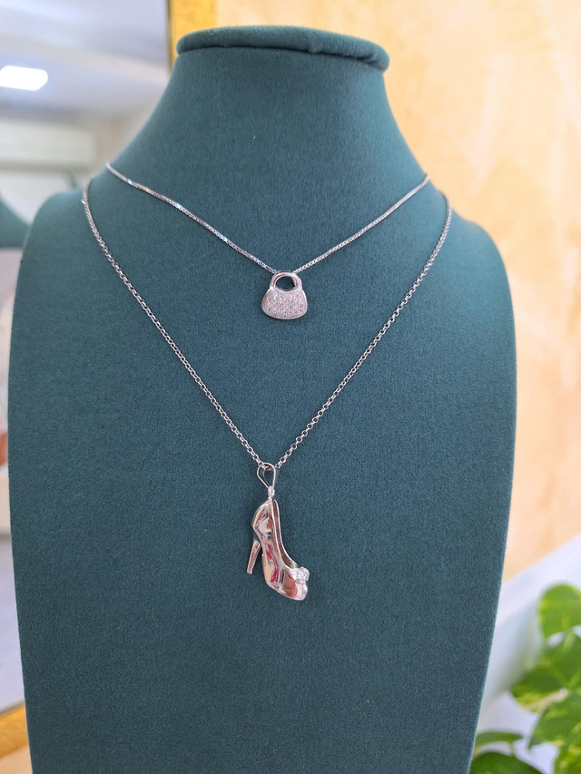 Borsetta e Scarpetta - Argento 925