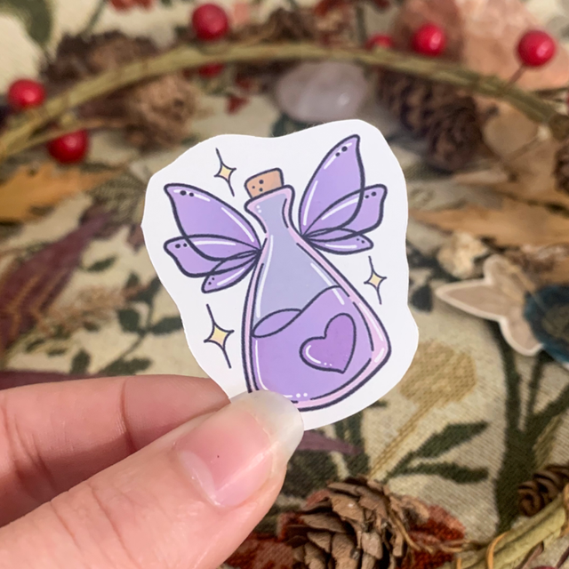 Sticker - Fiole violet