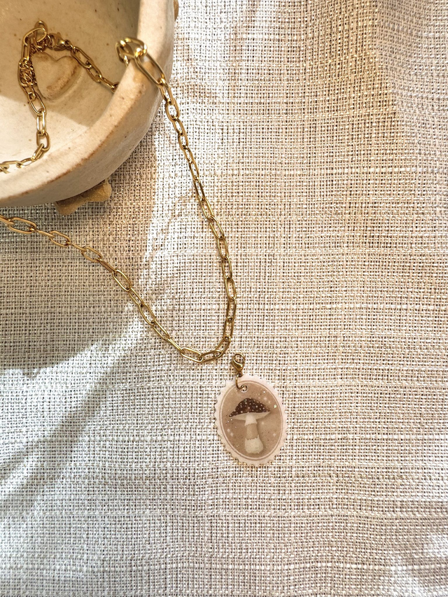 Collier Mushroom 🍄‍🟫