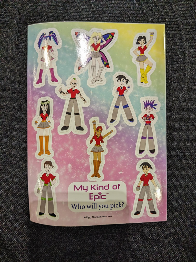 My Kind of Epic Sticker Sheet 