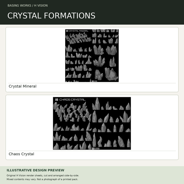H Vision - Crystal Formations