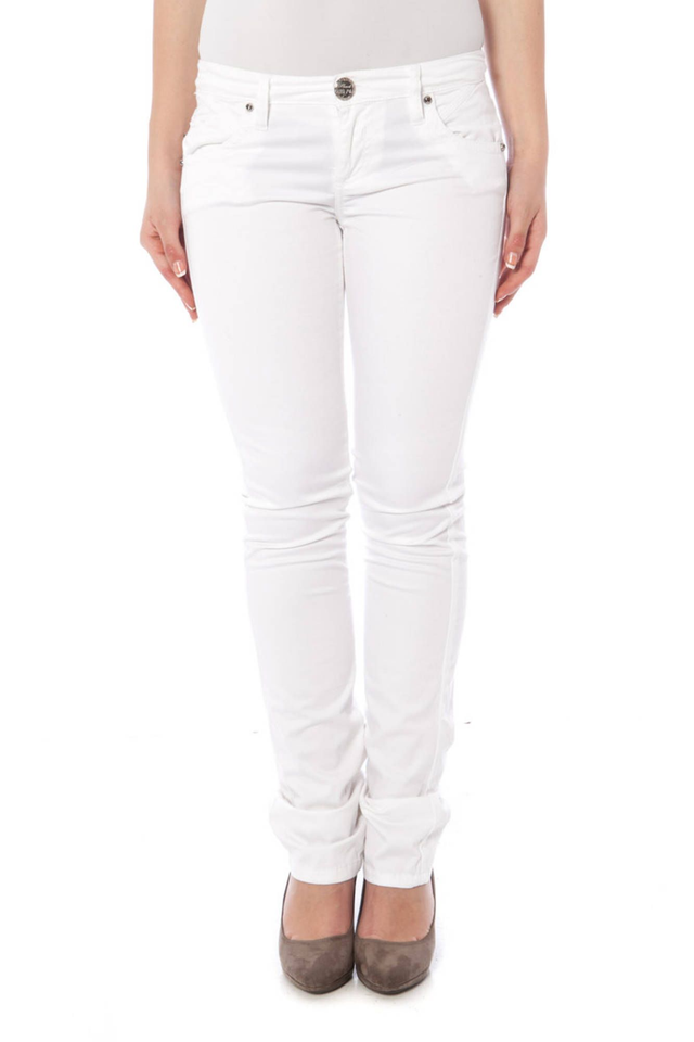 PHARD PANTALONE DONNA BIANCO