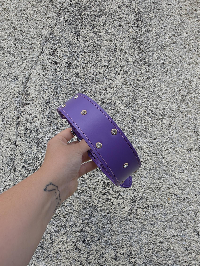 Collier Violet POP Strass 