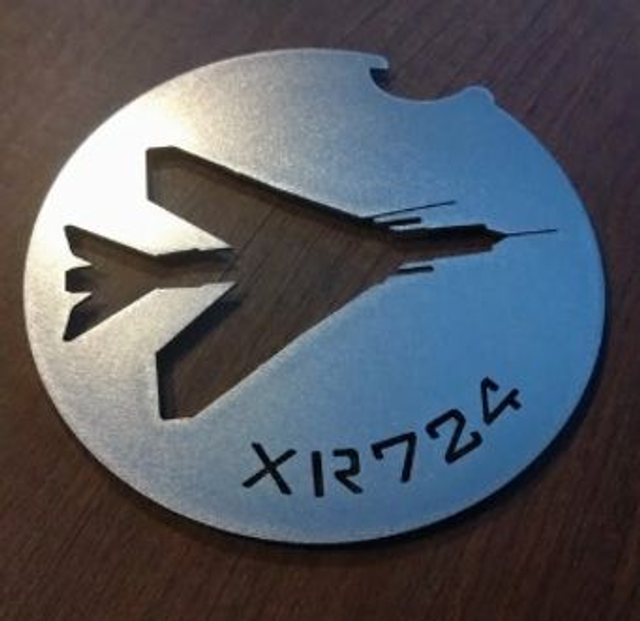 Stainless Steel XR724 Coaster with Bottle Opener