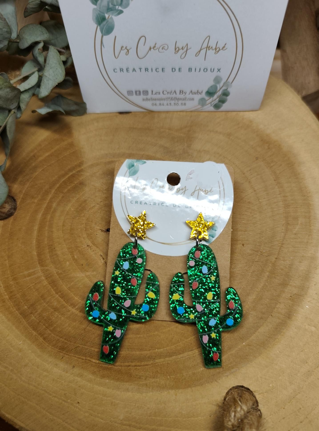 Bo cactus de Noël 0000724