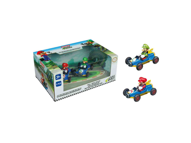 Mario Kart(TM) à friction - Mach8 Twinpack Carrera 15813018 1/43