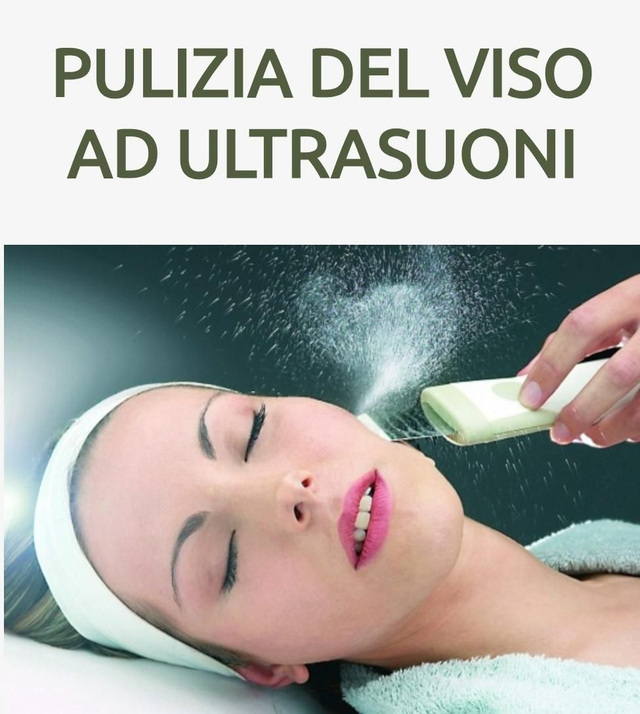 Buono Pulizia Viso ad Ultrasuoni