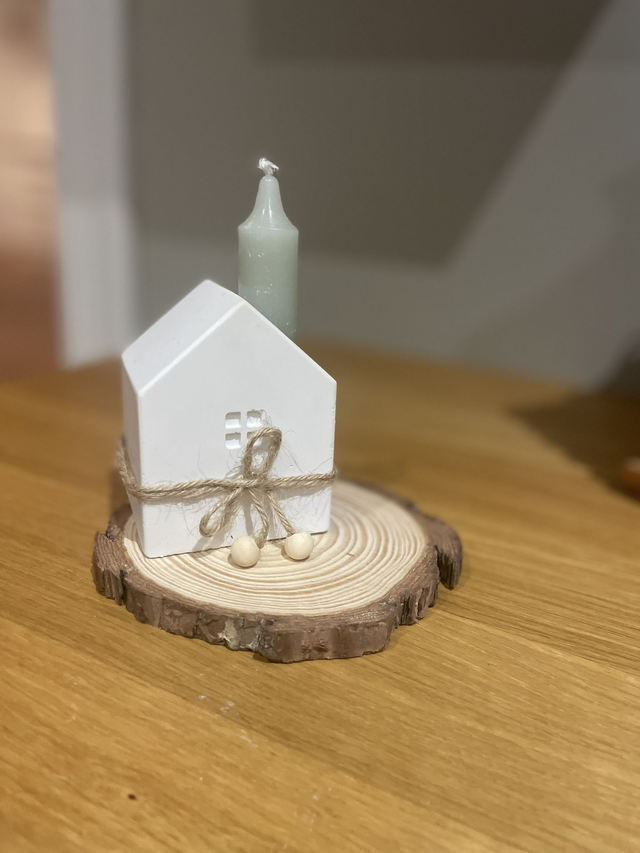 “Maison Bohème” – Bougeoir en jesmonite