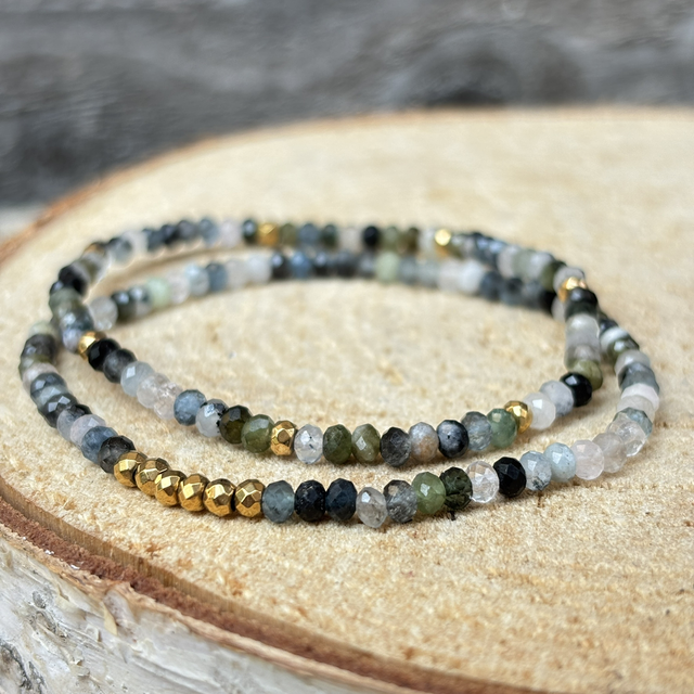 Bracelet Linéor Aigue-Marine