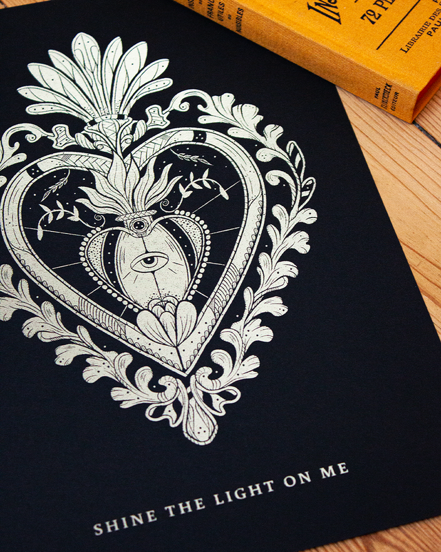 _A4-A5 / Shine the light on me argenté / Série limitée