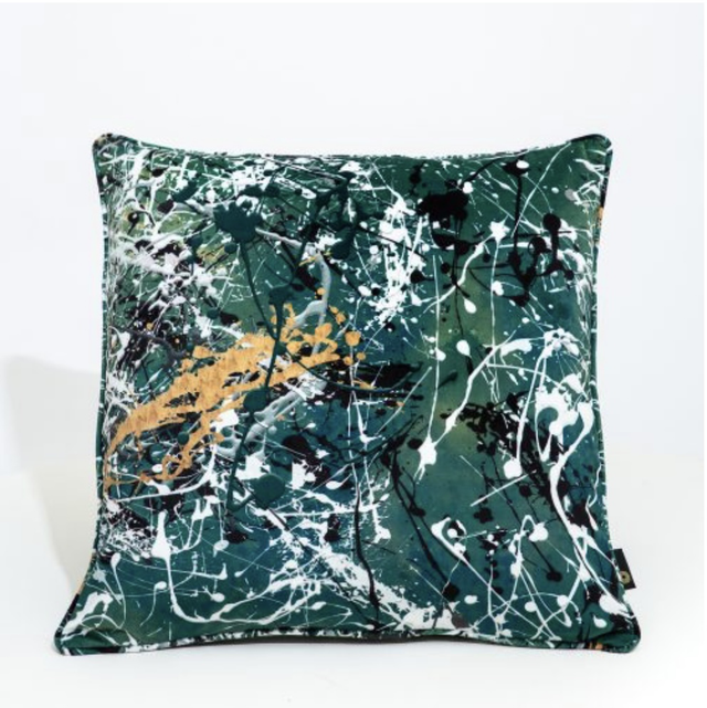 Splatter cushion 