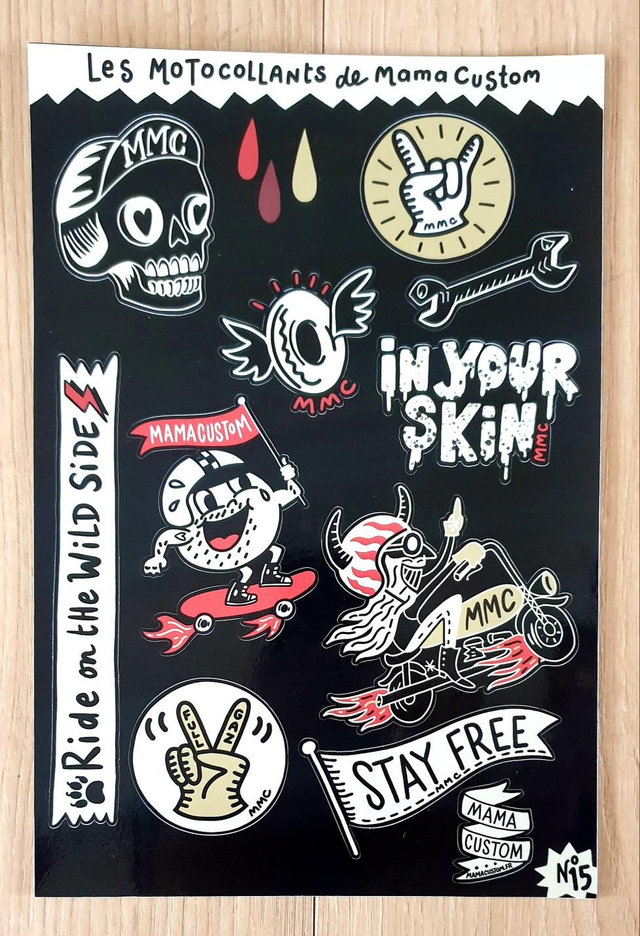 Stickers - STAY FREE