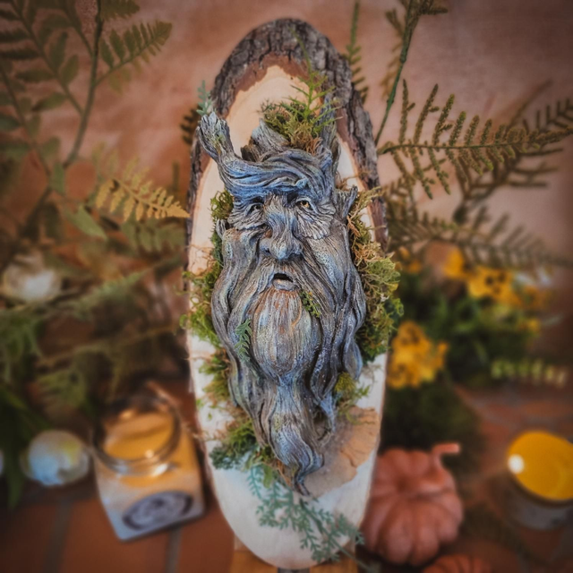 Ent de Printemps - Sculpture fantastique 