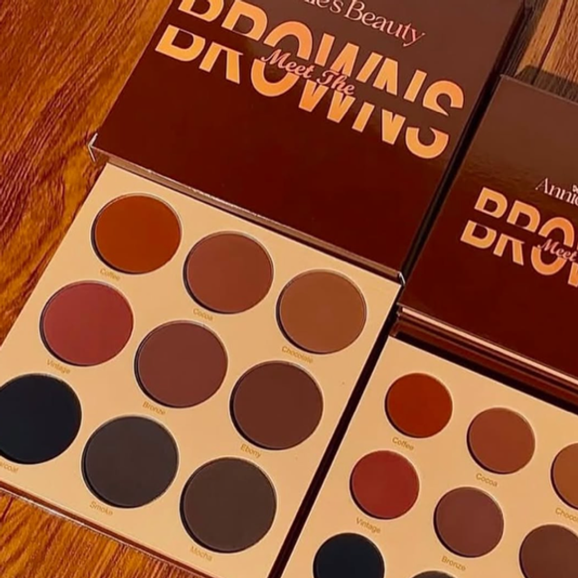 Palette fard à paupières Browns Annie Beauty 