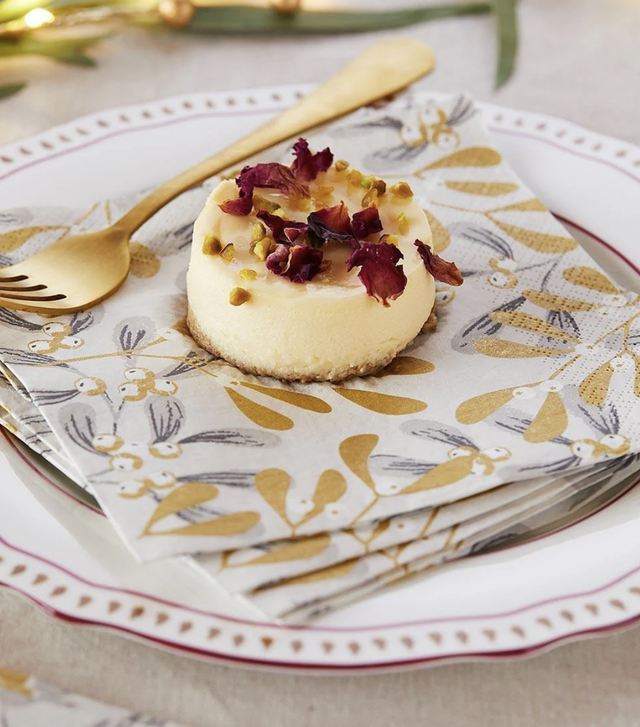 Christmas Mistletoe Napkins - pack of 20