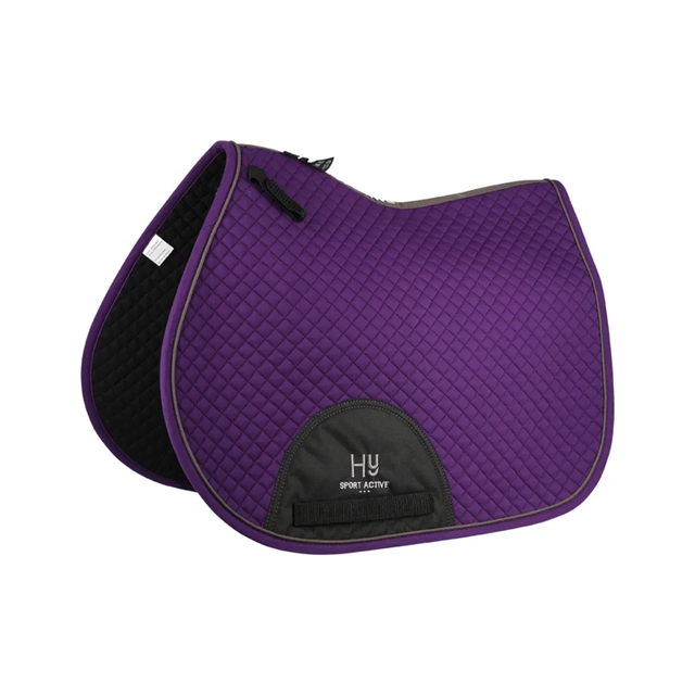Hy Sport Active GP Saddle Pad - Royal Violet FULL