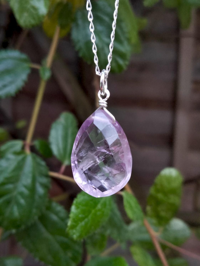 Pink Amethyst Necklaces