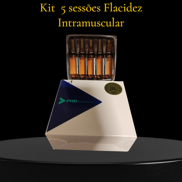 KIT Flacidez Intramuscular 05 ampolas