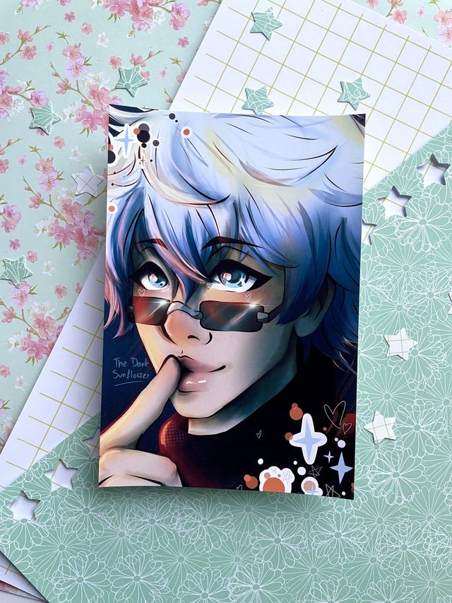 Gojo Jujutsu Kaisen Postcard