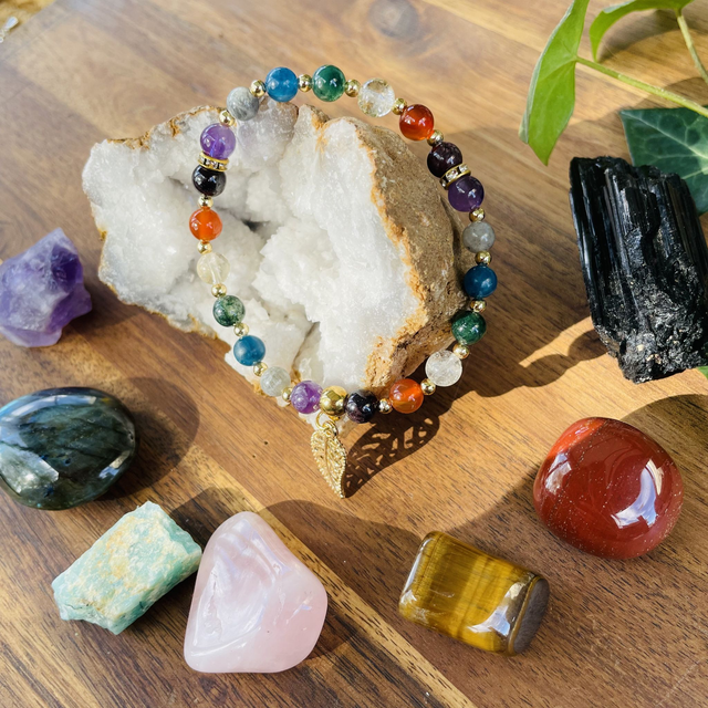 Bracelet 7 CHAKRAS  🔮🌊💧🌸🌼🔥🌺