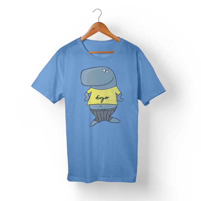 T Shirt Ego le cachalot / p’tits bulots (jaune)