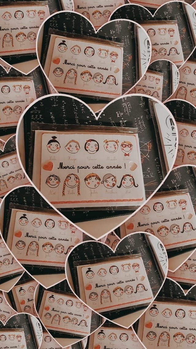 Carte &quot; Maitresse  ou Maitre  N45