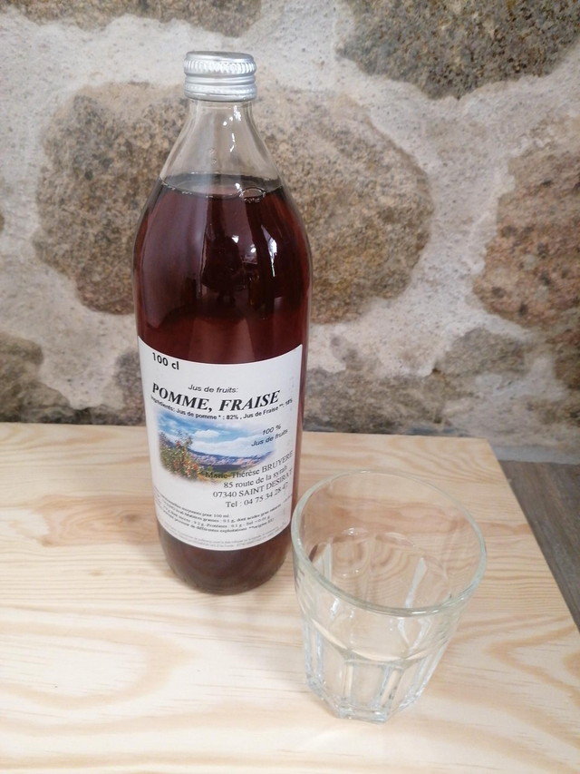 Jus de Pomme Fraise 1l