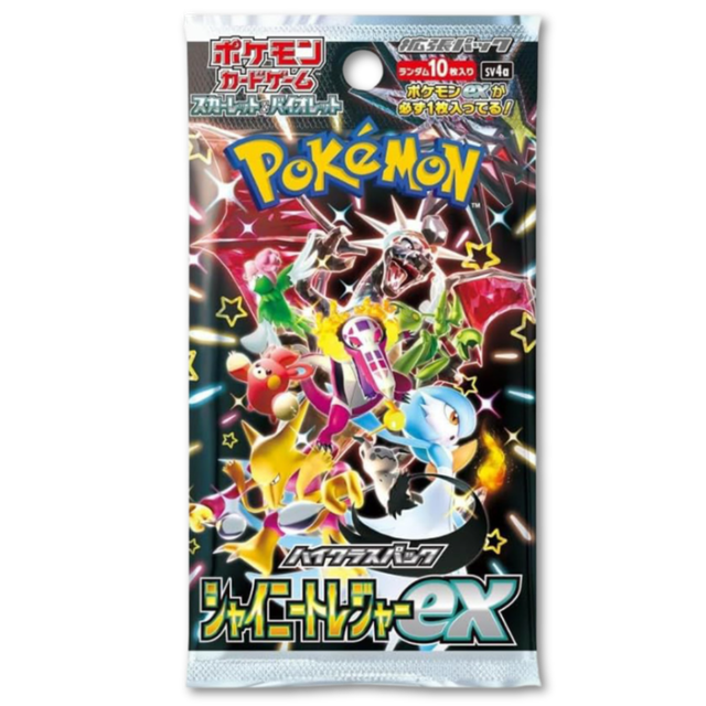 Pokémon TCG: Shiny Treasure Booster (sv4a) Japanese