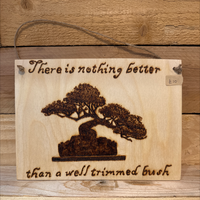 There is Nothing Better Pyrography 