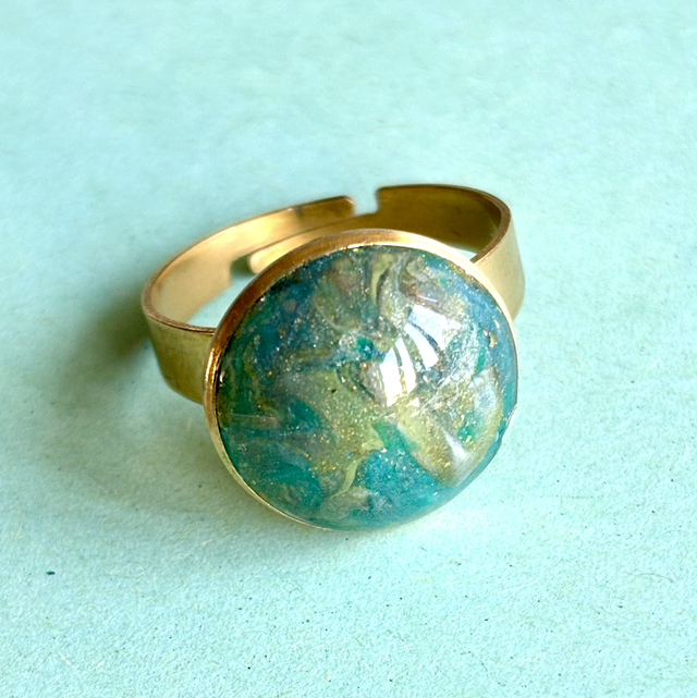 Bague « Reflet d’Amazonie »