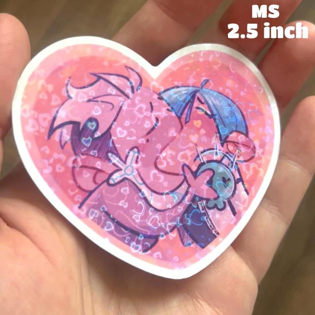 Kiss Holo – Millionsummers - 2.5 inch sticker (MS)