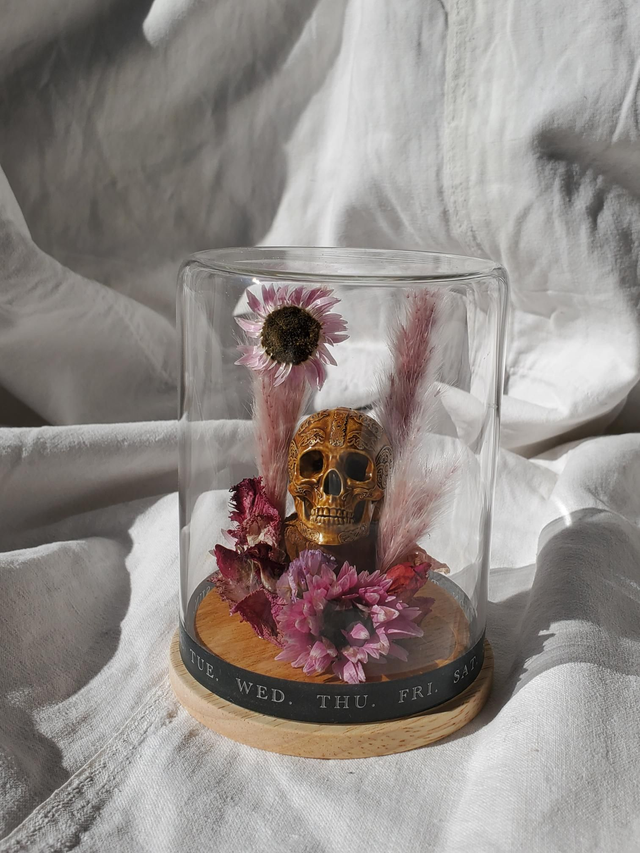 D13 mini crâne rose