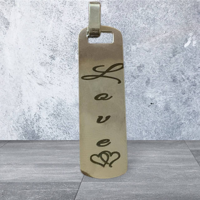 Stainless Steel Pendant - Love