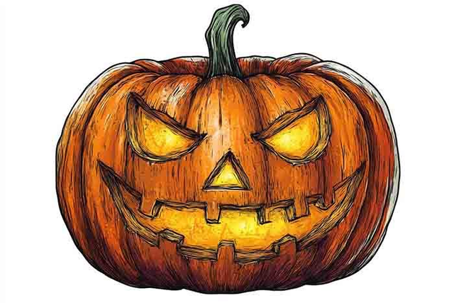 Boucles d&#039;oreilles Jack &#039;o&#039; lantern