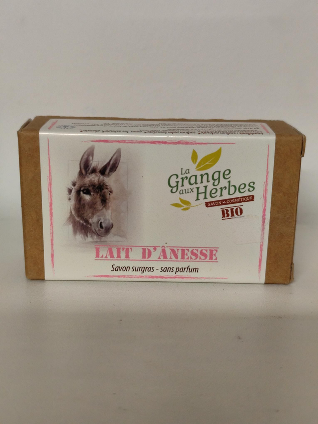 Lait d'ânesse savon 100g