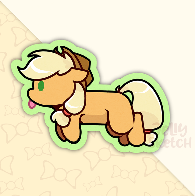 Applejack Long | MLP Sticker
