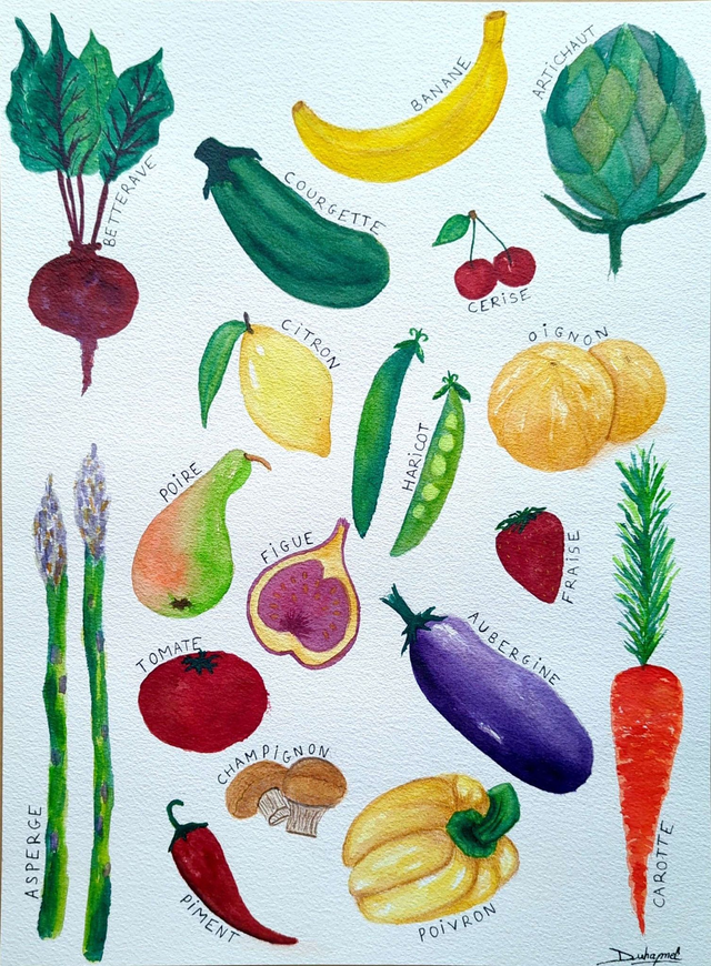 Fruits et légumes, 2025